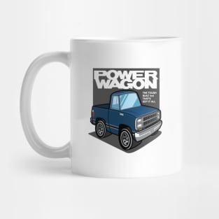 Medium Blue Metallic - Power Wagon (1980) Mug